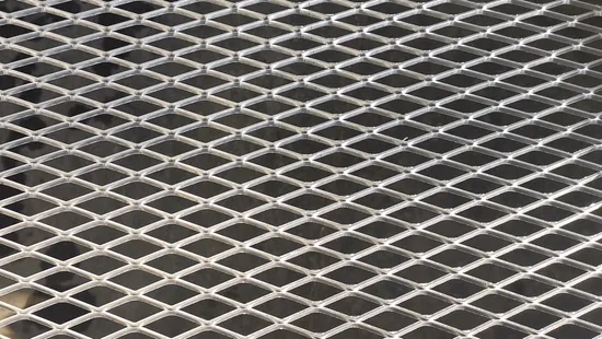 Galvanized Sheet Filter Element Expanded Metal Mesh