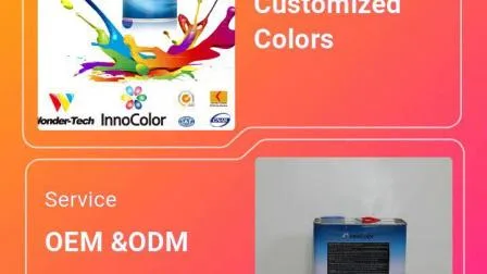 Automotive Paint Vendors Innocolor Series Hardeners for 2K Topcoat Clear Coat Automotive Paint