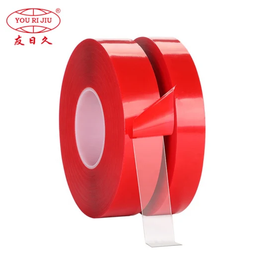 Double Sided Tape Heavy Duty (16.5FT/5M) Multipurpose Wall Tape Adhesive Strips Removable Mounting Reusable Strong Sticky Transparent Nano Tape