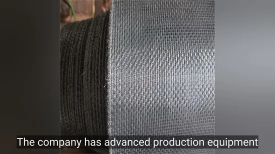 Galvanized Square Woven Wire Mesh for Filter Elements Epoxy Coated Available 