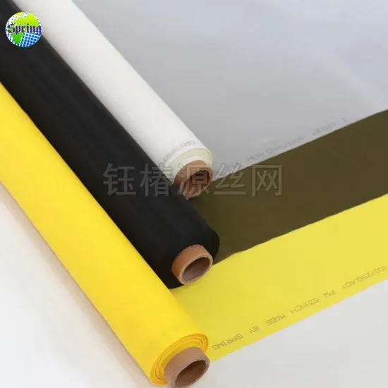 High Grade100% Polyester Silk Screen Printing Mesh for Textile 