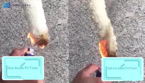 Special Use Gns B1 Fire Retardant Fire Resistant PU Foam for Decoration 