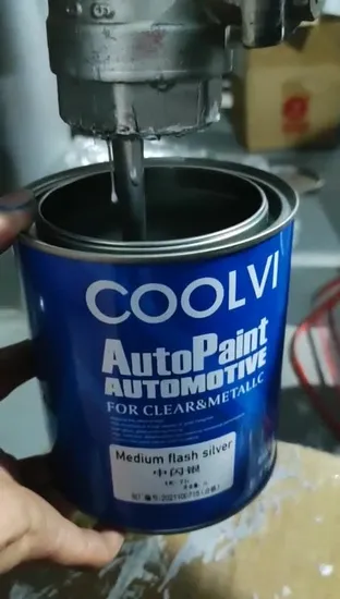 Car Paint 1K Flash Silver Coarse Silver Pink Master Series 