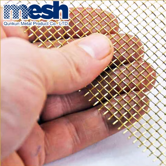 High Quality 200 250 Brass Screen Wire Mesh for Printing