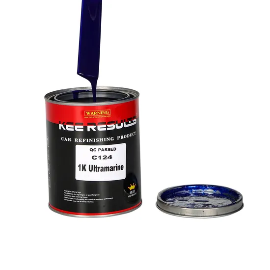 C124 1K Qunqing Single Component Automotive Repair Paint Complete Series of Product Color Masterbatch Factory Direct Sales Primer 