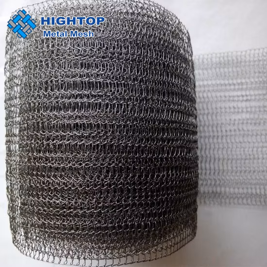 Gas and Liquid Filter Element Knitted Woven Wire Mesh